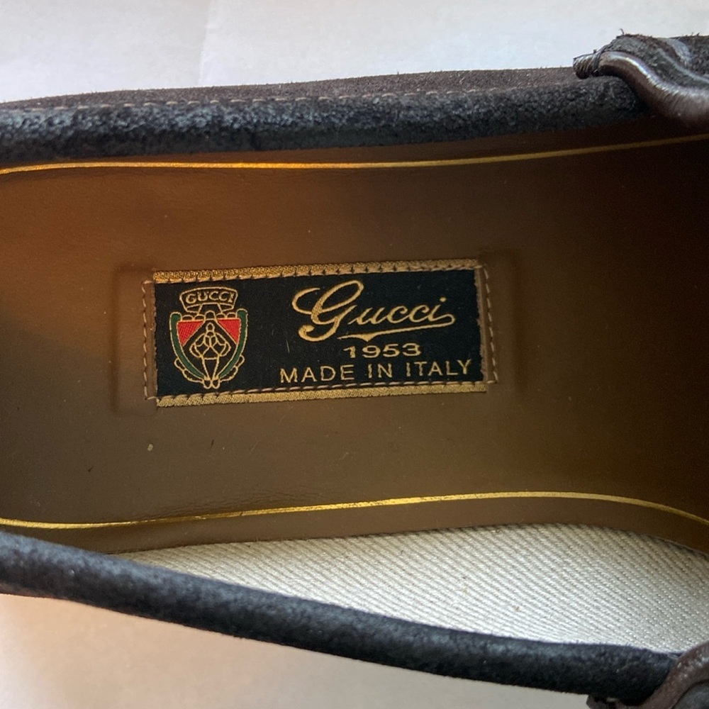 Gucci Men’s Horsebit 1953 Loafer Dark Brown Size 8 UK 9 US - Picture 10 of 10